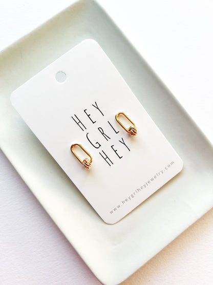 The Lyria Stud Earrings