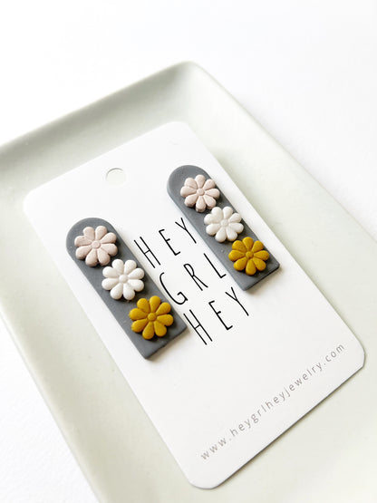 The Myrtle Floral Stud Earrings