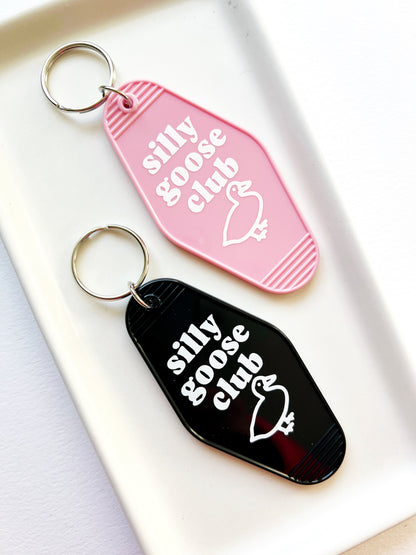 Silly Goose Club Keychain