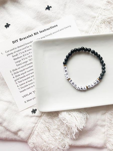 DIY Beaded Friendship Bracelet Kit